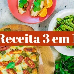 3 IDEIAS COM MOLHO PESTO | 1 RECEITA = 3 REFEIÇÕES | MARINA MORAIS
