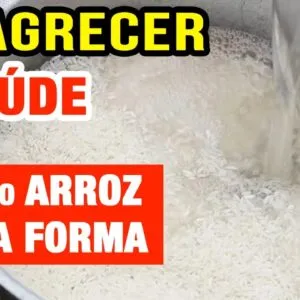 ARROZ e EMAGRECER! Como Tornar o Arroz MAIS SAUDÁVEL para Dietas