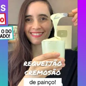 ESTE REQUEIJÃO CREMOSO É ZERO LEITE! Feito de painço, vegano #shorts