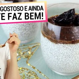 ESTE MANJAR DE CHIA E COCO É MENOS CALÓRICO, SEM AÇÚCAR E TE AJUDA A EMAGRECER (VEGANO)!
