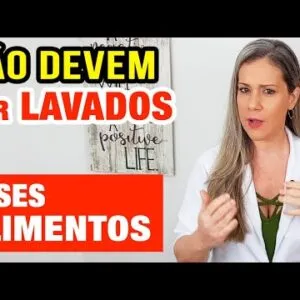 6 Alimentos que NÃO DEVEM SER LAVADOS! - RISCOS À SAÚDE!