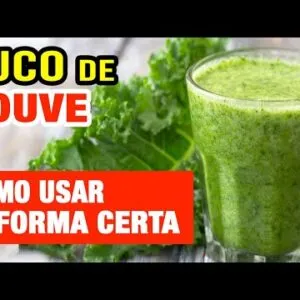O INCRÍVEL SUCO DE COUVE! USE ASSIM e Veja o que ACONTECE! Benefícios e Dicas