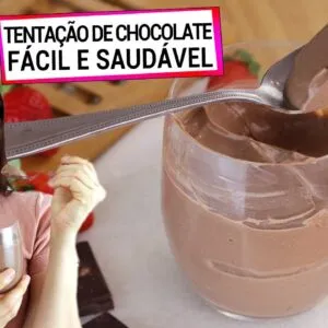 A MOUSSE DE CHOCOLATE PERFEITA QUE TE AJUDA A EMAGRECER! VEGANA, MENOS GORDURA, SEM AÇÚCAR