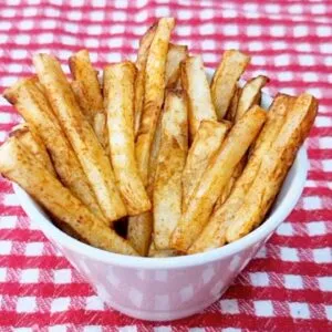 Batata Frita?? Essa versão tem POUCAS CALORIAS e CARBOIDRATOS! Vai te surpreender!