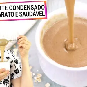 CONHEÇA O LEITE CONDENSADO DE AVEIA E NUNCA MAIS COMPRE O DO SUPERMERCADO! Mais barato e saudável!