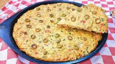 É SAUDÁVEL e quase SEM CARBOIDRATOS - Jantar Fácil, Barato, Low Carb e Delicioso! Sem Farinha