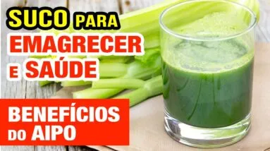 O INCRÍVEL SUCO DE AIPO para EMAGRECER e Saúde! USE ASSIM! Benefícios e Dicas
