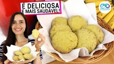 OLHA ESTA BROA DE FUBÁ COM BANANA SEM AÇÚCAR E TRIGO! 100% INTEGRAL PARA SABOREAR À VONTADE!