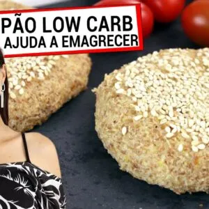 O PÃO LOW CARB FÁCIL QUE TE AJUDA A EMAGRECER! MENOS CALORIAS, VEGANO E SEM TRIGO