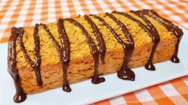 Delicioso, Molhadinho e Saudável! Bolo de Cenoura Sem Açúcar, Trigo e Leite - Fácil e Pouca Caloria