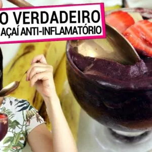 O AÇAÍ QUE NÃO TE FAZ MAL! VEJA COMO FAZER UM AÇAÍ SAUDÁVEL DE VERDADE! SEM AÇÚCAR E XAROPE!