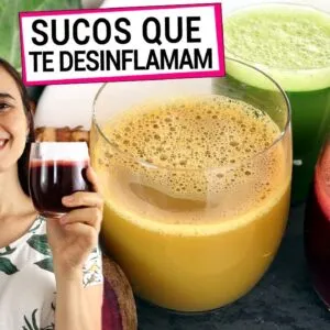 3 SUCOS QUE DESINFLAMAM SEU CORPO! SUPER ANTI-INFLAMATÓRIOS, TE ENSINO OS SEGREDOS!