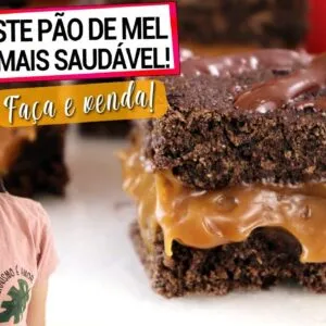 O PERFEITO PÃO DE MEL RECHEADO QUE TE FAZ BEM DE VERDADE! MAIS SAUDÁVEL E  VEGANO (FAÇA E VENDA)