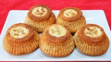 SUBSTITUA O LANCHE! Delícia SEM FARINHA, SEM AÇÚCAR, SEM LEITE e SEM MANTEIGA/ÓLEO - Fácil e Rápido