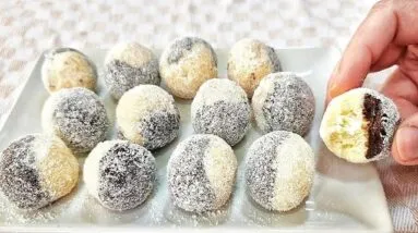 Só 3 INGREDIENTES! Delícia SEM AÇÚCAR, Sem Leite Condensado ou Creme de Leite! Rápido e Fácil