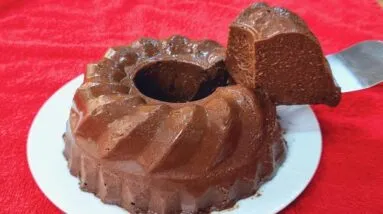 Delícia SEM AÇÚCAR, Só 4 INGREDIENTES e SAUDÁVEL! Sem Leite Condensado, Sem Leite e Sem Ovo - Rápido