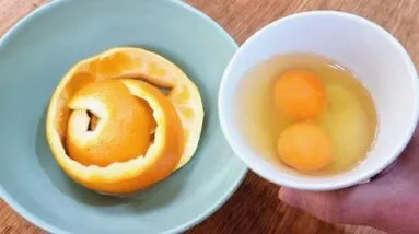 NÃO COMA PÃO, MISTURE OVO CRU COM CASCA DE LARANJA e você vai VICIAR nessa DELÍCIA!