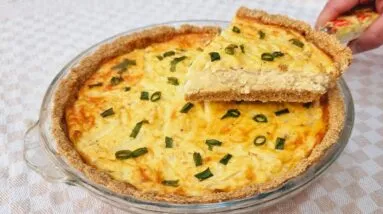 SUBSTITUA O JANTAR! Fácil, Barato, Sem Farinha e Menos Carboidratos - Parece de restaurante!