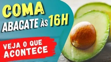 COMA 1 ABACATE às 4h DA TARDE e VEJA O QUE ACONTECE!