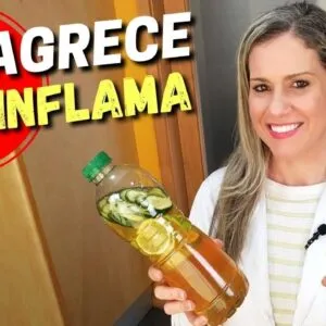 Bebida que EMAGRECE, DESINFLAMA e DESINCHA! Fácil, Gostosa, Saudável e Barata (Tome Assim!)