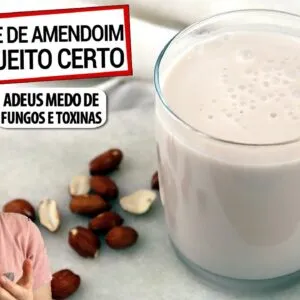 LEITE DE AMENDOIM DO JEITO CERTO! NUNCA MAIS TENHA MEDO DO AMENDOIM!