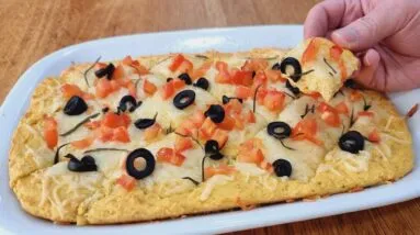 Pode COMER MUITO e AINDA EMAGRECER! ZERO CARBOIDRATOS! Delícia Sem Farinha, Fácil, Rápida e Low Carb