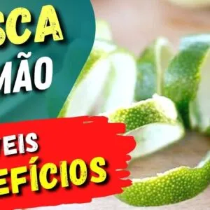 NÃO JOGUE FORA A CASCA DE LIMÃO! Benefícios e Como Usar Certo!