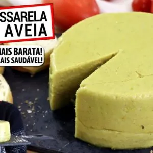 CONHEÇA A MUSSARELA DE AVEIA E NUNCA MAIS COMPRE A DO SUPERMERCADO! Mais barata e saudável!