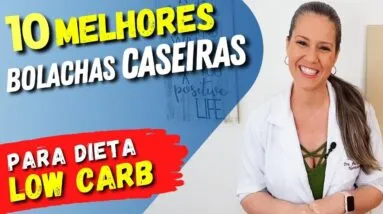 10 Melhores BOLACHAS CASEIRAS para DIETA LOW CARB - Receitas e Dicas