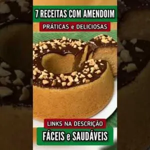 7 Receitas com Amendoim Fáceis, Saudáveis, Rápidas e Deliciosas! #shorts