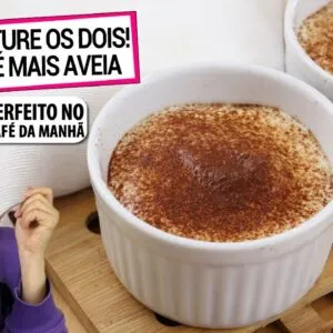 MISTURE CAFÉ COM AVEIA PARA O CAFÉ DA MANHÃ SAUDÁVEL PERFEITO! RECEITA FÁCIL E RÁPIDA!