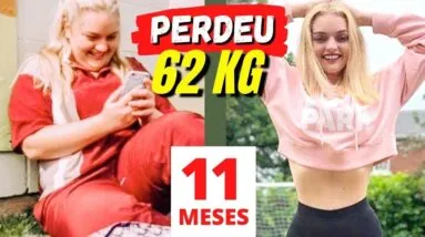 PERDEU 62kg em 11 meses SEM REMÉDIOS ou CIRURGIA! Veja O QUE COPIAR para Emagrecer!