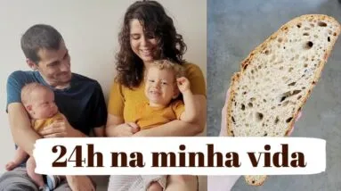 UM DIA REAL NA MINHA VIDA DE MÃE DE DOIS  + Pão de Fermentação Natural | MARINA MORAIS