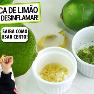 USE CASCA DE LIMÃO PARA DESINFLAMAR! VEJA COMO USAR CORRETAMENTE E 5 BENEFÍCIOS!