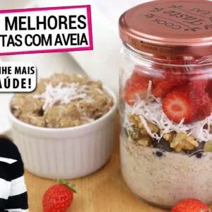 3 MELHORES RECEITAS COM AVEIA PARA SEU CAFÉ DA MANHÃ SAUDÁVEL! Versão salgada e doce