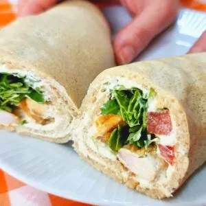SUBSTITUA O PÃO! Delícia que EMAGRECE! Wrap Sem Trigo, Barato, Fácil e Rápido - Lanche ou Almoço