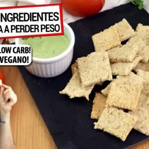 BISCOITO SIMPLES QUE TE AJUDA A EMAGRECER, SÓ 3 INGREDIENTES! LOW CARB E VEGANO