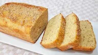 Pão FOFINHO, FÁCIL e BAIXO EM CARBOIDRATOS! Sem Trigo, Rápido, Saudável e Poucos Ingredientes
