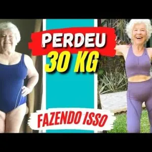 Aos 75 anos PERDEU 30 KG e GANHOU 1 MILHÃO de Seguidores!
