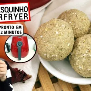 PÃO DE BATATA DOCE E AVEIA NA AIRFRYER! SÓ 12 MINUTOS, VEGANO, SEM GLÚTEN!