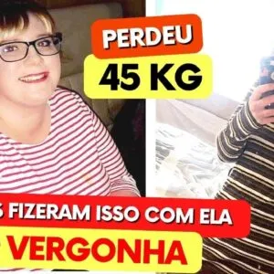 Mulher PERDE 45 KG após passar vergonha diante dos amigos! Veja o que ela fez!