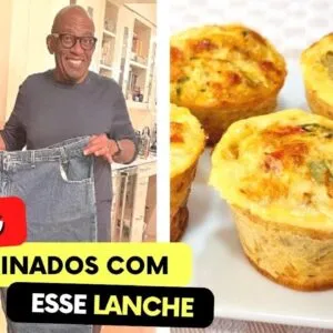 Delícia SEM FARINHA com POUCAS CALORIAS E CARBOIDRATOS! Ele Perdeu 18kg com ele! Fácil e Rápido