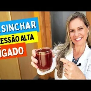 FÍGADO, DESINCHAR E PRESSÃO! Suco Detox PODEROSO, Fácil, Rápido e Barato