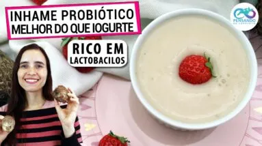 INHAME FERMENTADO PROBIÓTICO, O IOGURTE QUE FAZ BEM! Super rico em lactobacilos vivos, mais barato