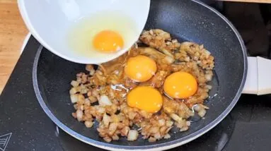 Tem Ovos em Casa? JANTAR GOSTOSO, BARATO E EMAGRECE! Poucas Calorias e Carboidratos, Fácil e Rápido