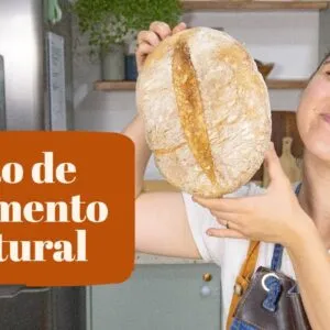 PÃO DE FERMENTAÇÃO NATURAL PARA INICIANTES | MARINA MORAIS