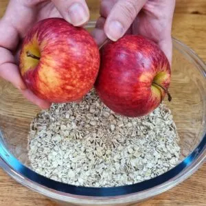 NÃO COMA PÃO, MISTURE AVEIA E MAÇÃ e você vai VICIAR nessa DELÍCIA! Sem Açúcar, Trigo, Leite, Ovo!