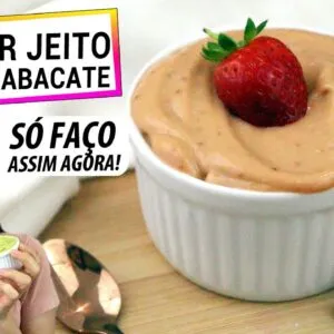 SÓ COMO ABACATE ASSIM AGORA! SUBSTITUI MANTEIGA, CREME DE LEITE E MAIONESE!