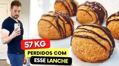 Delícia SEM AÇÚCAR e TRIGO com Poucos Carboidratos! Ele PERDEU 57kg! Fácil e Rápido (Low Carb)