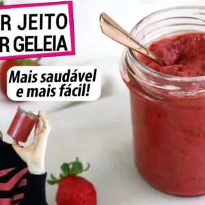 AGORA SÓ FAÇO GELEIA ASSIM! SÓ FRUTA, SEM AÇÚCAR E É MUITO FÁCIL!